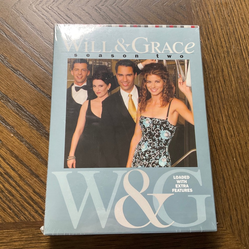 NEW Will & Grace Season Two 4-Disc DVD Box Set New Sealed